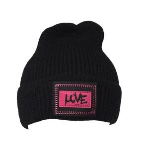 Unisex Knit‎ Cap Beanie Double Layer Winter Hat Black NEW Outdoor Gorpcore OS